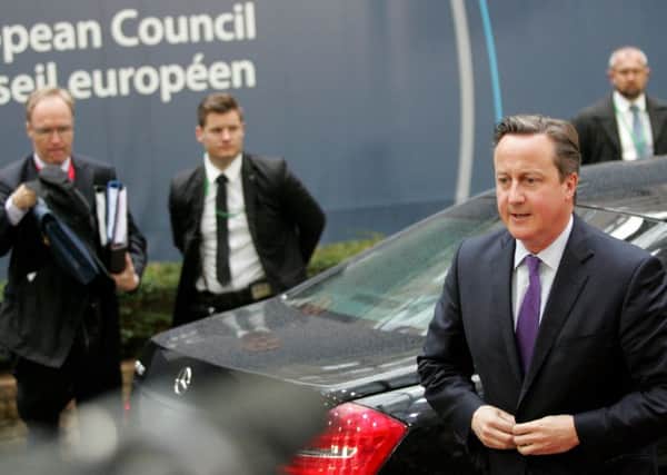 David Cameron has promised to set out details of his EU renegotiation stance early next month