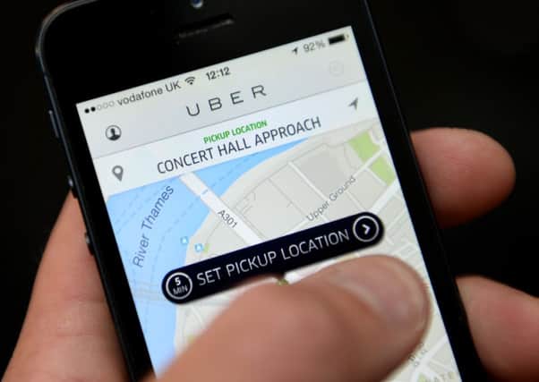 A High Court judge is ruling on the legality of minicab-hailing app Uber.