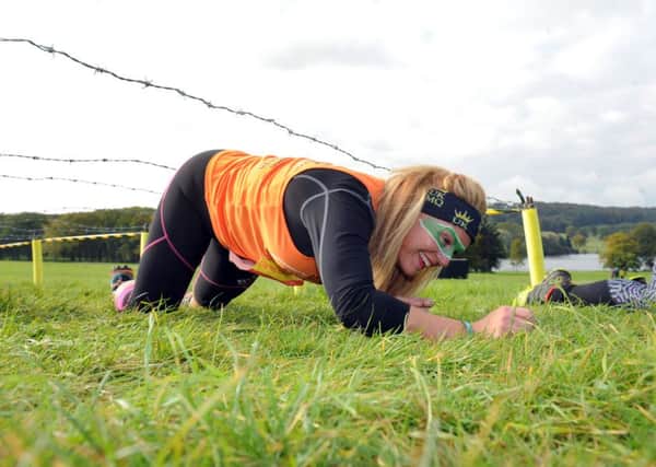 Adrenaline Rush, a obstacles endurance challenge event at  Harewood House. sat 17th oct 2915