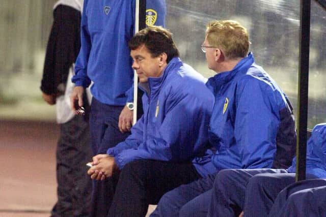 Leeds United manager David O'Leary during leeds' 0-0 draw at Besiktas.