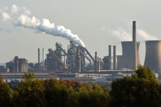 The Tata Steel Plant in Scunthorpe. A reader criticises Michael Heseltines comments about the steel industry. See letter