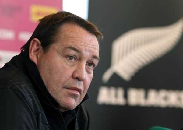 New Zealand's head rugby coach Steve Hansen
