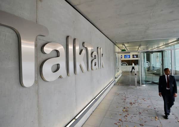 The TalkTalk head office in London