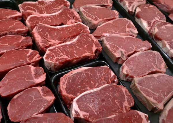 The meat industry is seeing red over the dietary guidelines.
