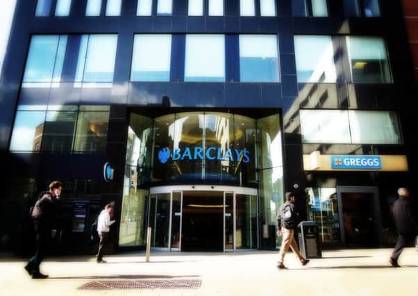 Barclays Bank regional retail headquarters - 69-71 Albion Street in Leeds city centre.