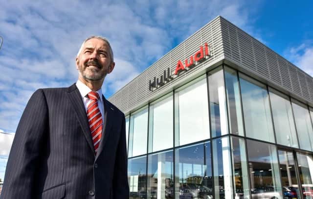 Steve Kirby, head of business at JCT600s Hull Audi dealership