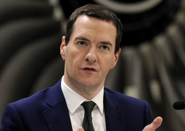 The Chancellor of the Exchequer George Osborne. Picture Bruce Rollinson