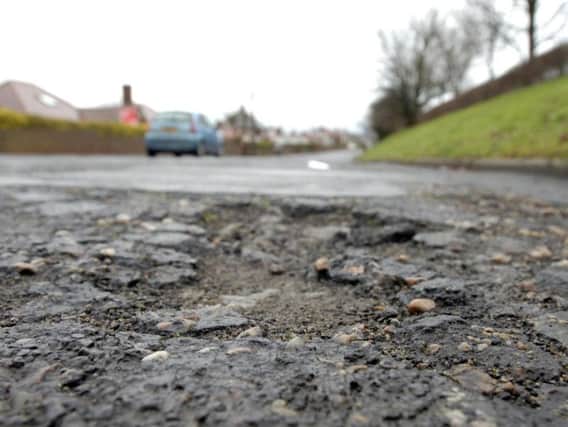 Yorkshire's roads are riddled with potholes