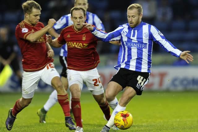 Sheffield Wednesday's Barry Bannan in action against Nottingham Forest. Picture: Steve Ellis.