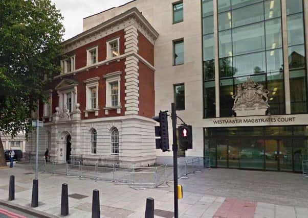 Zafreen Khadam was appearing at Westminster Magistrates Court. Picture: Google