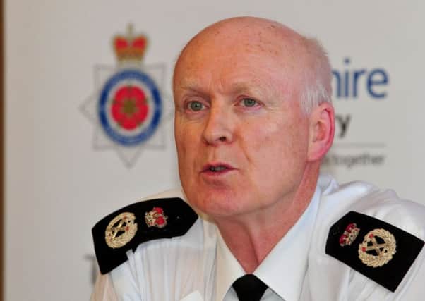 Lancashire police chief constable Steve Finnigan