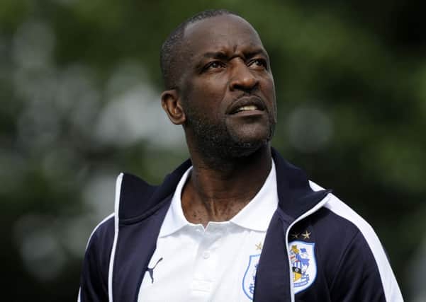 Huddersfield Town manager Chris Powell. Picture: Bruce Rollinson