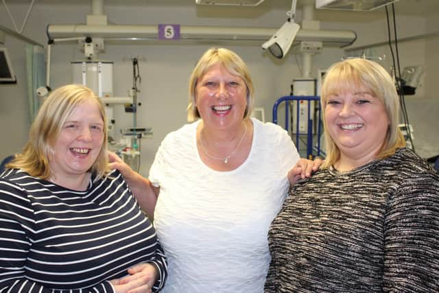 Sheffield Children's Hospital is holding an open day as it looks to recruit nurses for its Paediatric Critical Care Unit. Pictured are PCCU sister Tracey Baker,  Director of Nursing and Quality Sally Shearer, and ward educator Rachael Saxby.