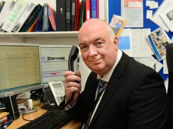 Tom Donahoe, head of the customer contact centre, says the calls are 'astonishing'