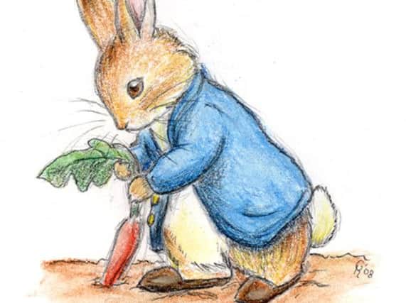 Potter's sketches of her own rabbit, many drawn at Lingholm, formed the basis of Peter Rabbit