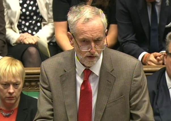 Labour party leader Jeremy Corbyn speaks during Prime Minister's Questions in the House of Commons, London. PRESS ASSOCIATION Photo. Picture date: Wednesday October 14, 2015. See PA story POLITICS PMQs Corbyn. Photo credit should read: PA Wire