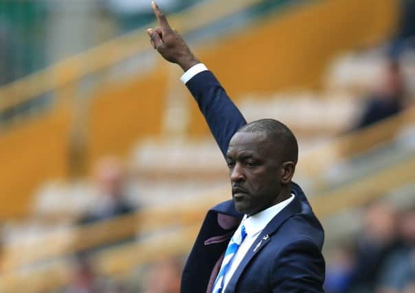 Former Huddersfield Town manager Chris Powell, who was sacked on Wednesday morning.
