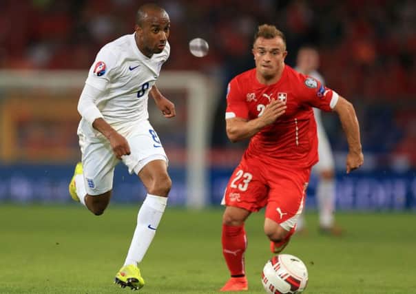 Former Leeds United favourite Fabian Delph (left, has earned a recall to the England squad.