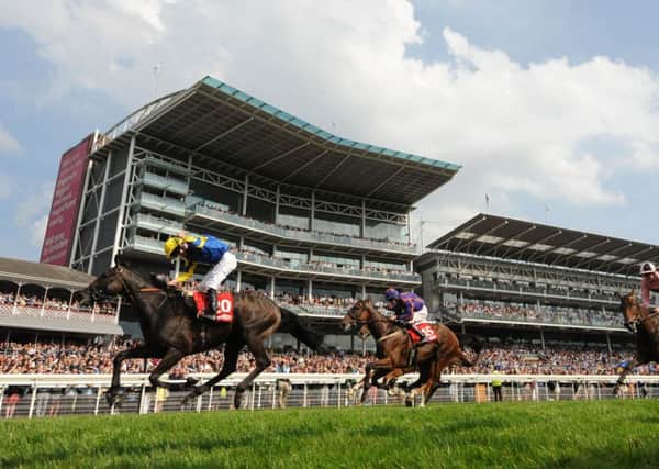 Litigant ridden by Oisin Murphy wins the Betfred Ebor during day four of the Welcome to Yorkshire Ebor Festival at York.