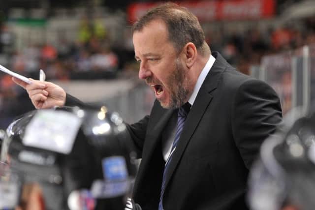 EXCITED:  Sheffield Steelers' head coach Paul Thompson