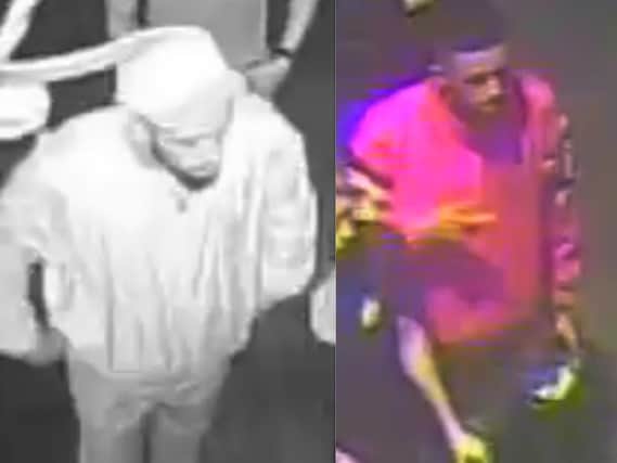 Police say these images show the same man