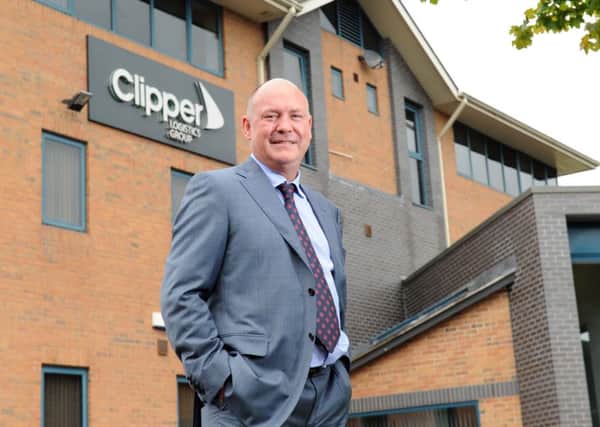 Steve Parkin, at Clipper Logistics Group, in Leeds.
