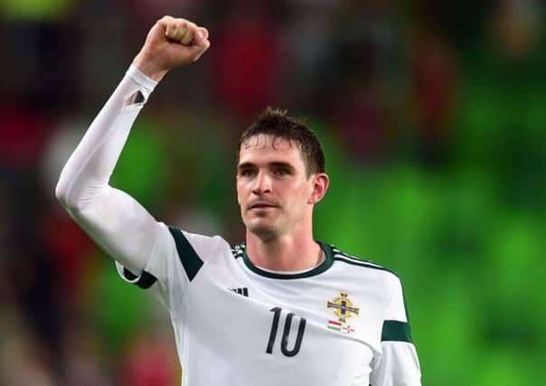 Northern Ireland's Kyle Lafferty is a loan target of Leeds United.