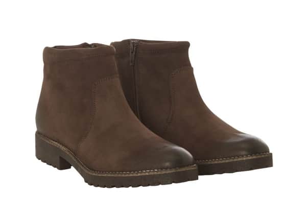 Rhian collared padded ankle boot, at White Stuff.