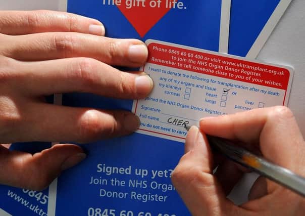 A new drive has been launched to recruit organ donors