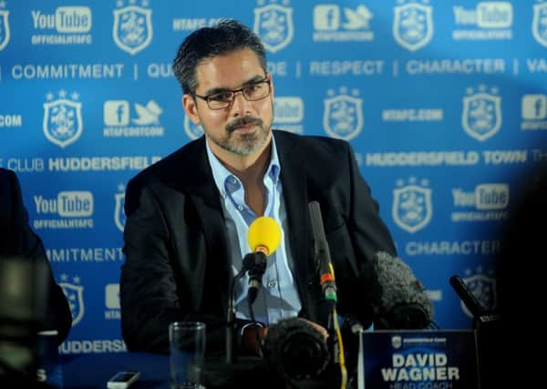Huddersfield coach David Wagner. Picture : Simon Hulme