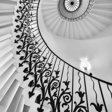 Artfinder  Queens House Tulip Staircase. Picture: Ben Robson Hull Photography