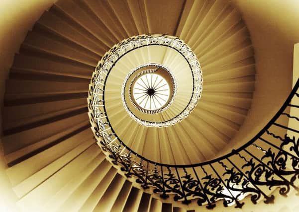 Tulip Staircase is by Neil Baxter, Morpeth Camera Club
