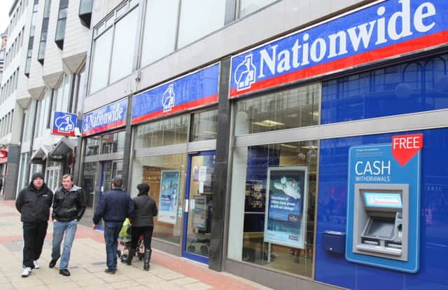 File photo dated 05/01/13 of a Nationwide building society, which posted a 34% increase in pre-tax profits as it benefited from the continued boom in mortgage lending. PRESS ASSOCIATION Photo. Issue date: Friday November 20, 2015. The nation's biggest building society said pre-tax profits for the six months to the end of September were £802 million, up from £598 million on the same period last year. See PA story CITY Nationwide. Photo credit should read: Paul Faith/PA Wire