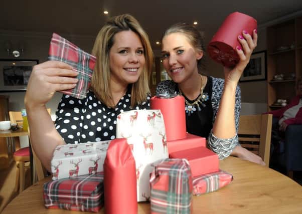 Stacey Crowther and  Kyrie Ennis from Gift for Granny.
Picture by Simon Hulme