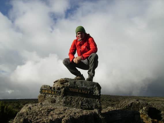 Mark Savile, 30, of Raven Hill Farm near Kilham, is heading for Argentina to climb the highest mountain outside Asia.