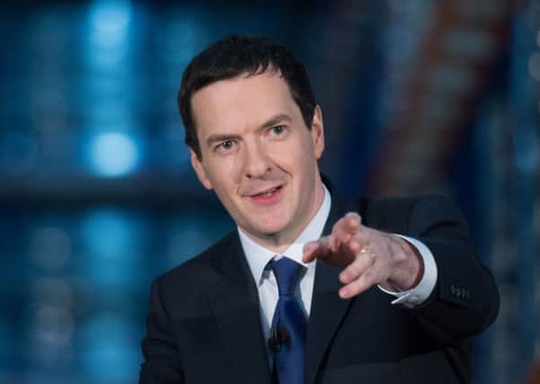 George Osborne announces the results of the comprehensive spending review on Wednesday