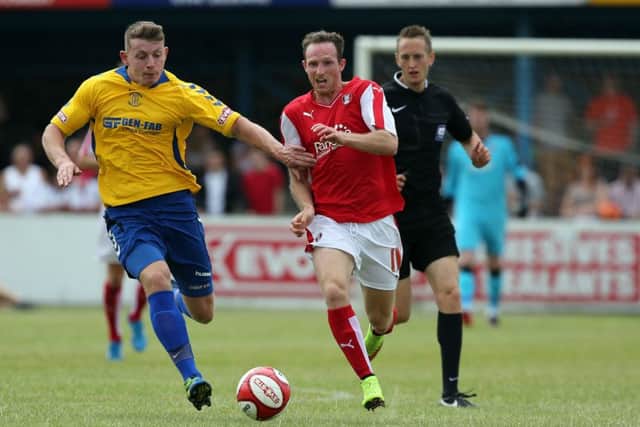 Aidy White, right, has joined Barnsley on loan from Rotherham United.