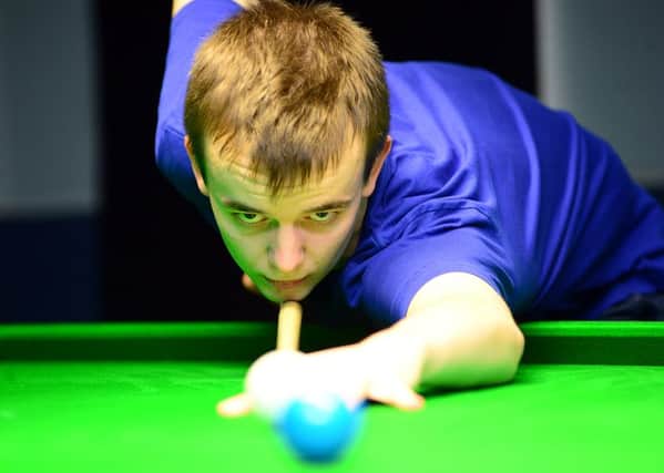 Ashley Hugill, from York,  will play former world champion Shaun Murphy in the first round of the UK Championship at the Barbican this week. Picture: Scott Merrylees.