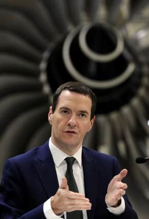 The Chancellor of the Exchequer George Osborne.  Picture Bruce Rollinson