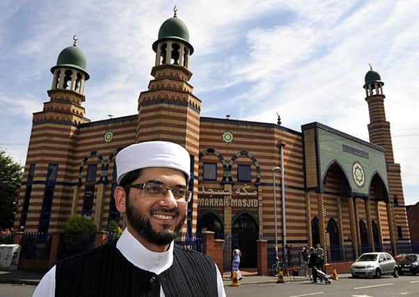 Qari Asim, the Imam at Makkah Majjid Mosque, Leeds.