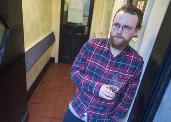 Sheffield pub enthusiast Chris Delamere claims to have Britain's weirdest hobby - collecting photographs of their floors. Pictures: Ross Parry Agency