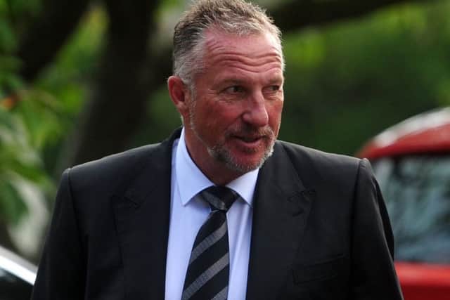 Ian Botham arrives for a memorial service for Yorkshire Cricket legend Brian Close earlier this year at St Chads Church in Far Headingley. Picture: Tony Johnson