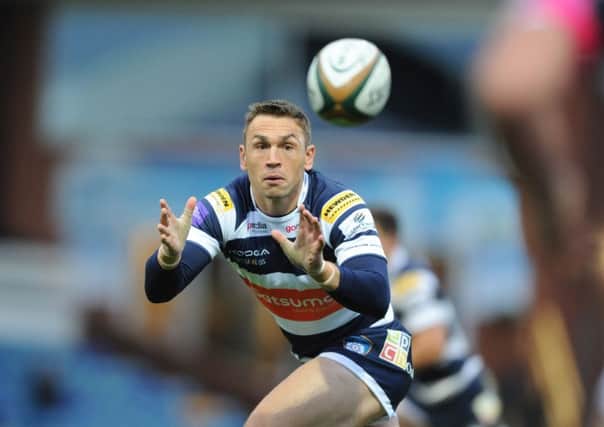 KEVIN SINFIELD: Former rugby league star set for his Championship debut in union.