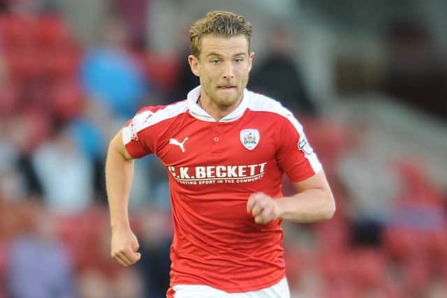 ON TARGET: Sam Winnall gave Barnsley late hope with a second goal, but it was to no avail. Picture: Tony Johnson