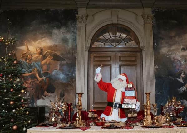 The Help to Buy Isa is a gift for first-time buyers. Father Christmas is pictured at Castle Howard