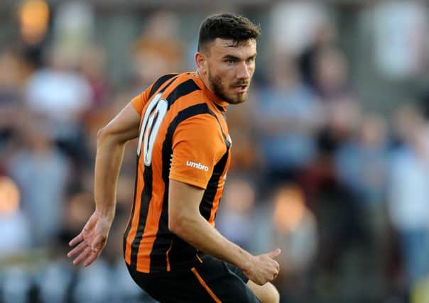 LONG ROAD BACK: Robert Snodgrass is expected to be on the bench for Hull City against Derby County in tonights Championship encounter at the KC Stadium after 15 months out injured. Picture: Nigel French/PA.