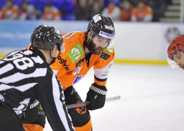 Sheffield Steelers' Chris Lawrence will face former club Coventry Blaze on Friday night.