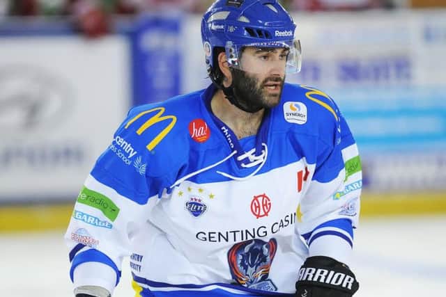 Chris Lawrence, in action for Coventry Blaze earlier this year.