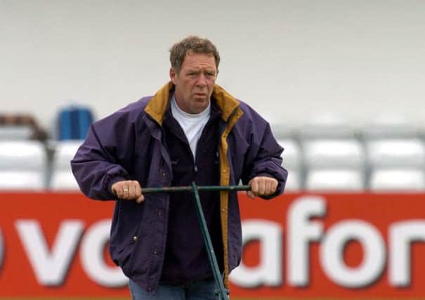 Yorkshire's head groundsman Andy Fogarty (Picture: Simon Wilkinson/SWpix.com).