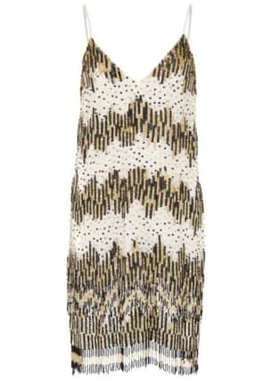 Alice + Olivia beaded and sequinned dress, £515
